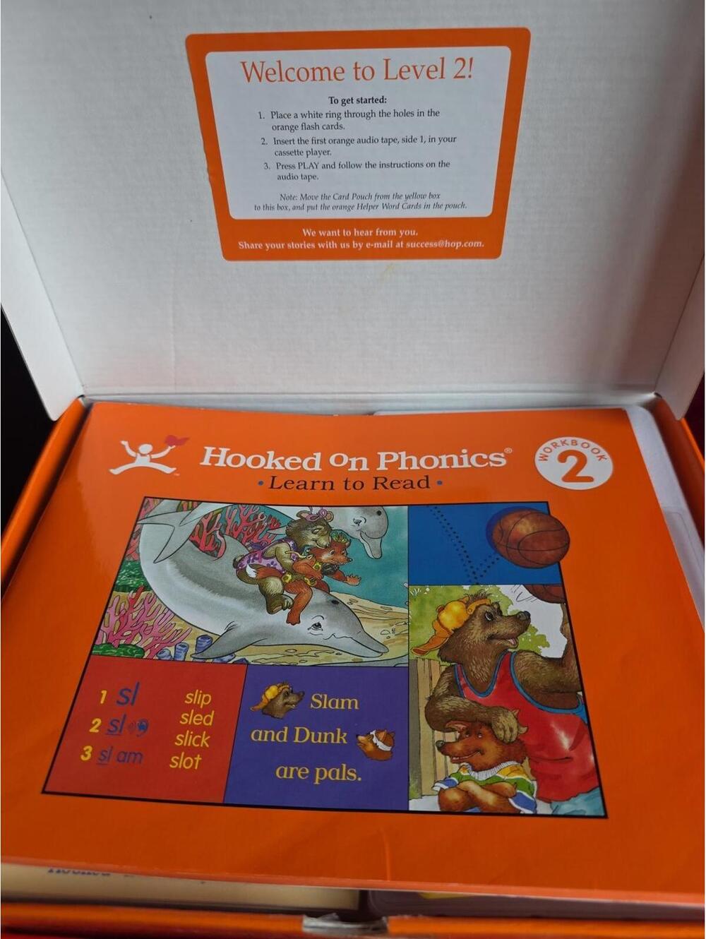 HOOKED ON PHONICS SET Levels 2 3 & 5 Learn To Read Books USED Pre-K KG - Picture 7 of 8